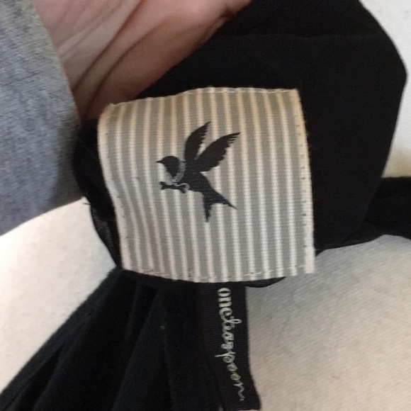 One Teaspoon Black racerback peplum tank large - Picture 5 of 6